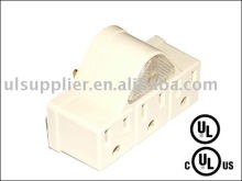 S20425 UL 3 outlet adapter