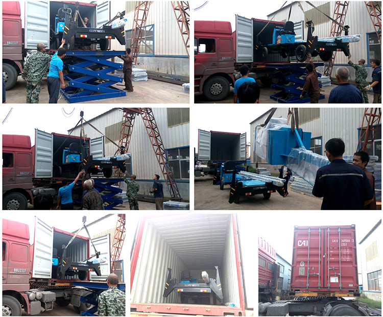 500kg fixed type cargo lifting platform