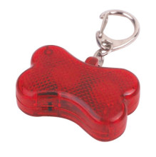 Flower shape 2LED mini plastic keychain torch