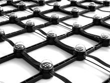 LED Mesh Screen Display