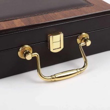 Leathe withr wood top grade packaging