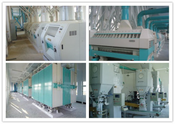 150T maize flour milling machine