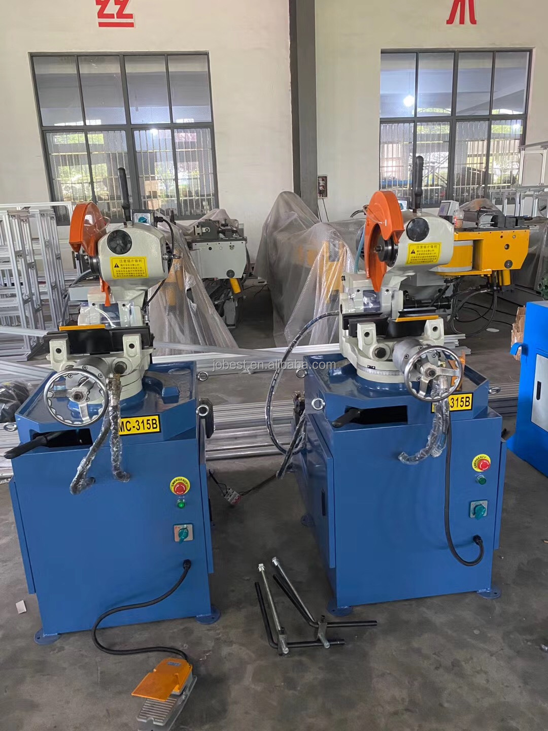 Mc-275ac Type Air Operated Tube Cutting Circular Sawing Machine Pipe Cold Cut Saw Machine