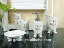 Hot Selling Ceramic 5pcs Accessory Bathroom