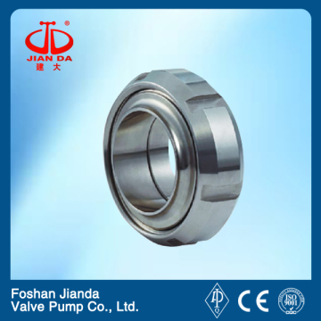 stainless steel sanitary dairy welded union