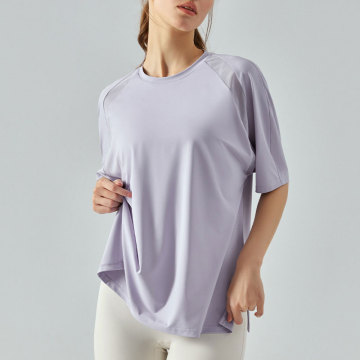 Women's Equine Loose Short Sleeve Tops