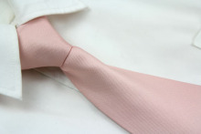 Solid Pink Necktie