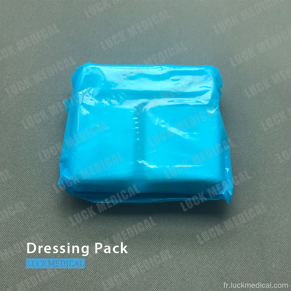 Pack de pansement jetable médical