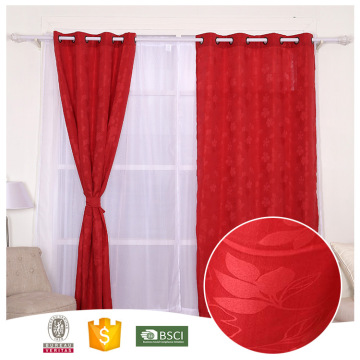 New Products 10 Years Experience Flower custom made curtains drapes