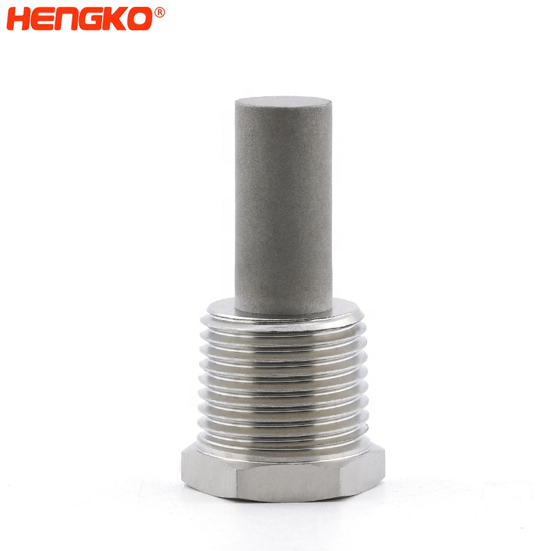 Fast flow rate 0.5/2 micron stainless steel 316l sintered air diffusion stone