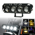 LiuHJG Waterproof 37W 4 LED Motorcycle Spotlight Lighting Systems Fog Light