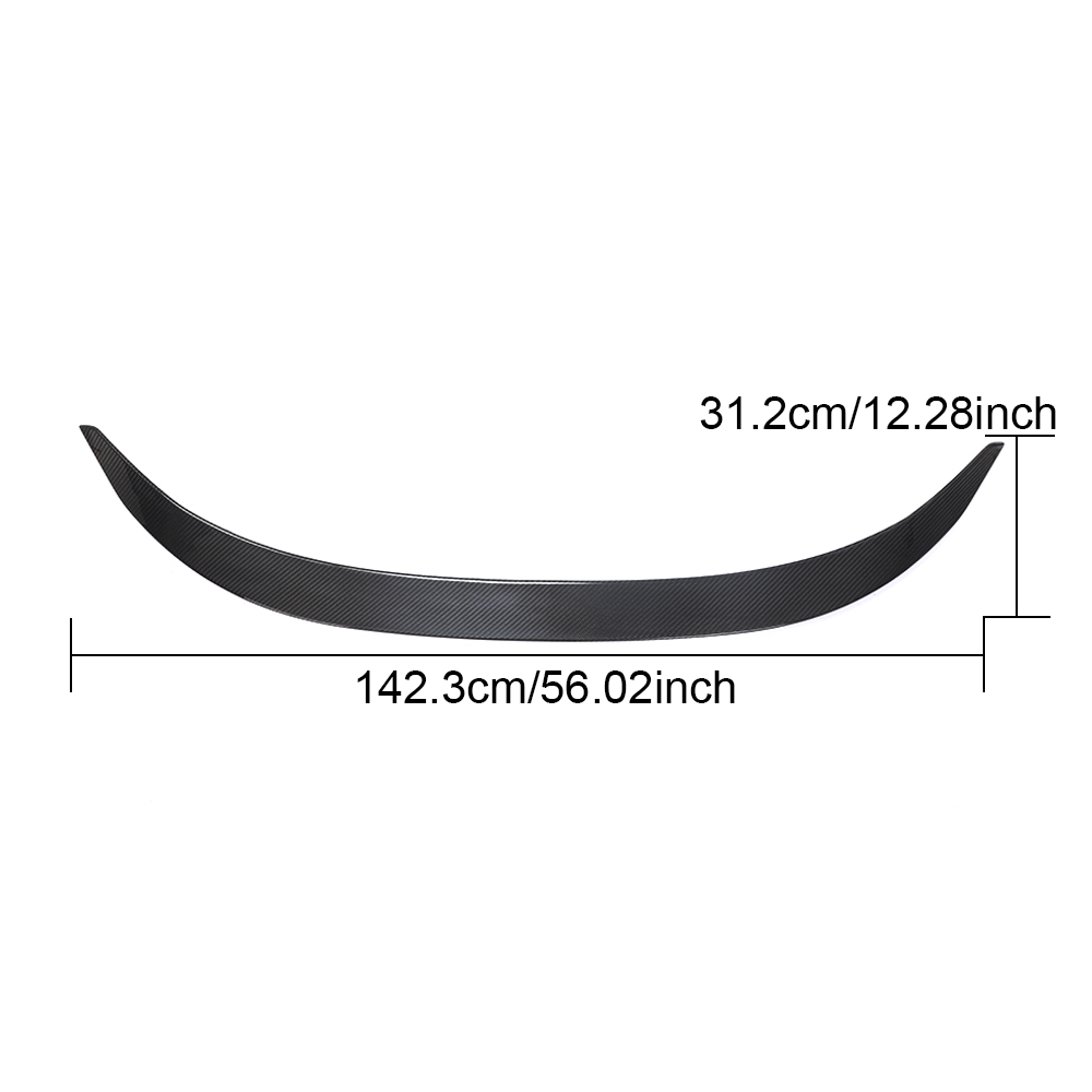 Modify Luxury Dry Carbon Fiber 8 Series G16 Car Wing Spoiler for BMW F93 G16 M8 Gran Coupe Sedan 4-Door 2019-2021