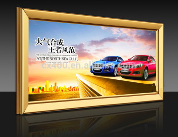 Advertising Aluminum snap open LED slim Lightbox, standred A0 size