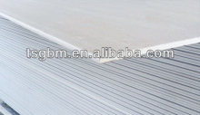 GYPSUM BOARD/2400*1200*9.0MM ISO and SGS high quality fire-proof gypsum board common pvc gypsum board for office building