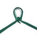 Green Rope Hanging Swing Caribbean chair for garden
