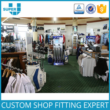Commercial High Quality Modern Best Golf Display Rack