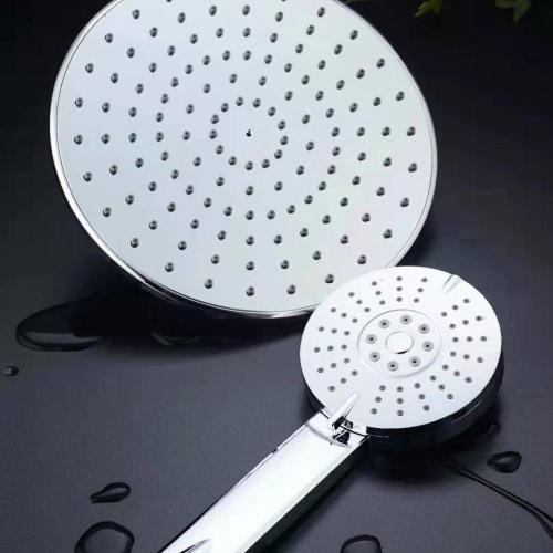 ABS plastic pressure rainfall shower head sets