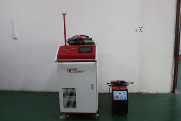 Portable laser code printer