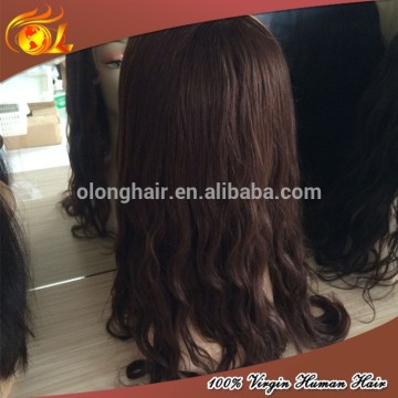 Natural Hairline Hotsale Grade 6A European Hair Kosher Wigs/Jewish Wigs