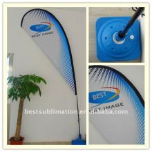 feather fly teardrop banner flag fabric