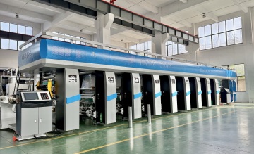 automatic printing gravure machine