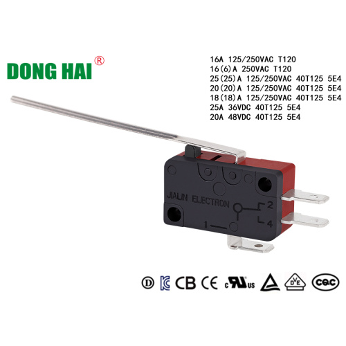 Micro Switch Suitable for Household Appliance