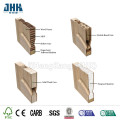 JHK Chapa de madera moldeada Puerta de destello de madera Brasil Flush