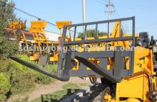 2 ton wheel loader with pallet forks