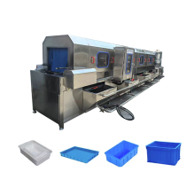 Hot Water Washing Logistics Tray Cleaning Solutions