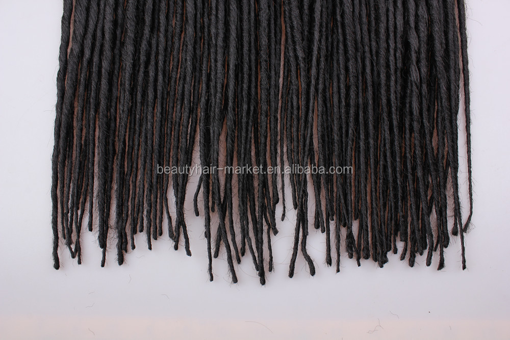 Synthetic hair faux locs Dreadlocks crochet braid hair extension dreadlocks on sale hair dreads braiding