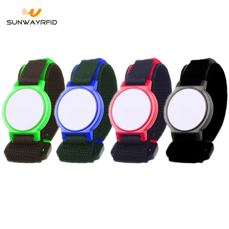 pulsera de nylon rfid nylon rfid bracelet