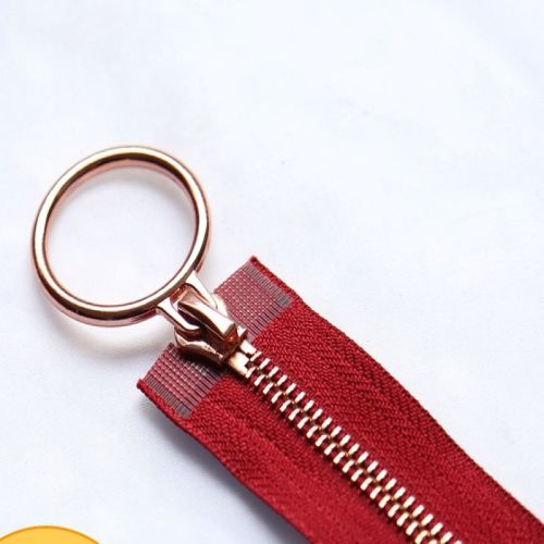 Best quality brass zipper with O ring wholesale