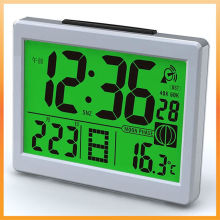 Radio Controlled Digital Clock with Backlight