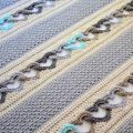 Hochwertige Baby Crochet handgemachte Decke