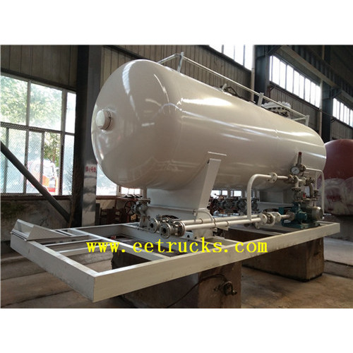 10cbm 5 MT Skid Mounted LPG Tanks