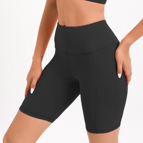 Fietsshort van stretchjersey voor dames