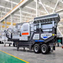 Mobile Stone Jaw Crushing Machine For Sale