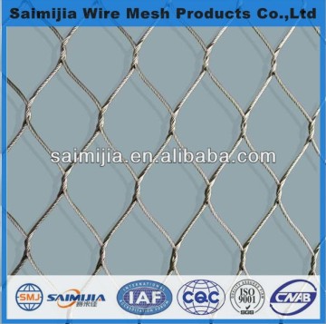 polyurethane coated wire rope mesh