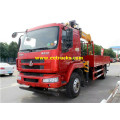 Dongfeng 6 Ton lori na cranes