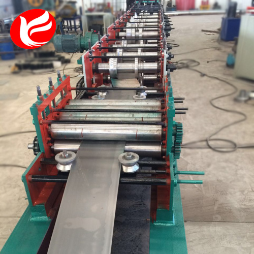 Galvanized steel door frame roll forming machine