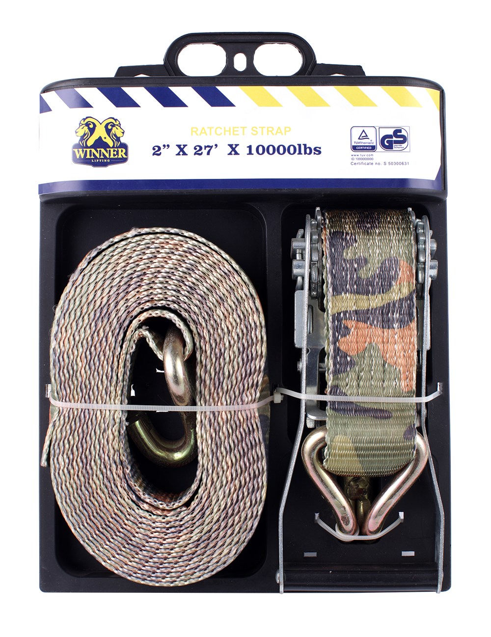 50MM Cargo Lashing Belt with Plastic Handle Buckle