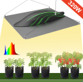 Spektrum penuh LED tumbuh tumbuhan UV hidroponik ringan