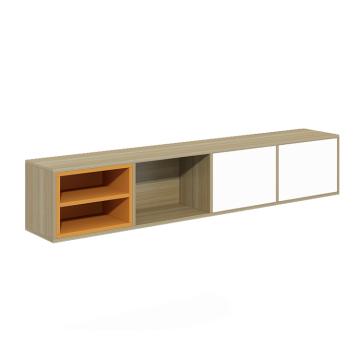 Modern Wooden Wall-Mounted Storage Cabinet