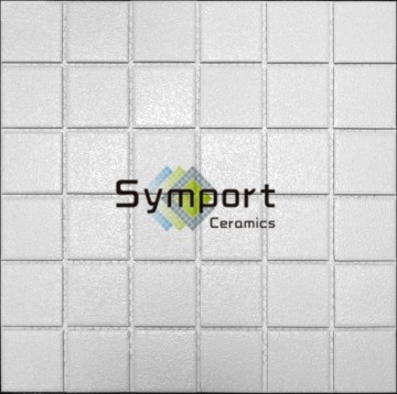 wholesale rustic white porcelain mosaic tile C1