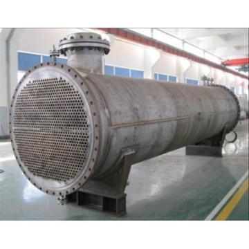 Double tube plate heat exchanger