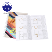 Softcover Book Printing Wire Binding A4 Catalog Book