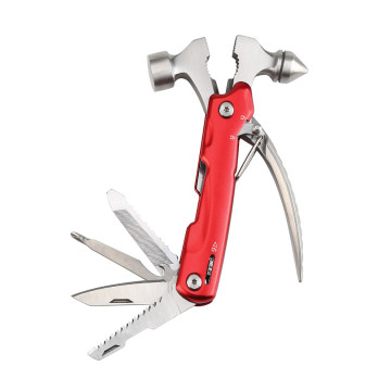 Portable multifunctional outdoor survival hammer hand tool