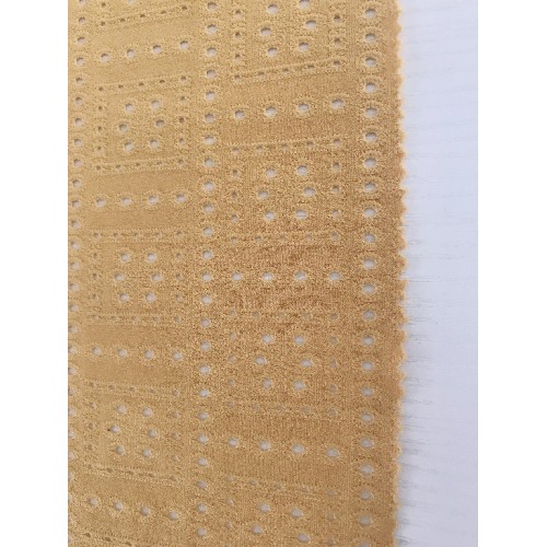 Texture tricot oeillet jacquard