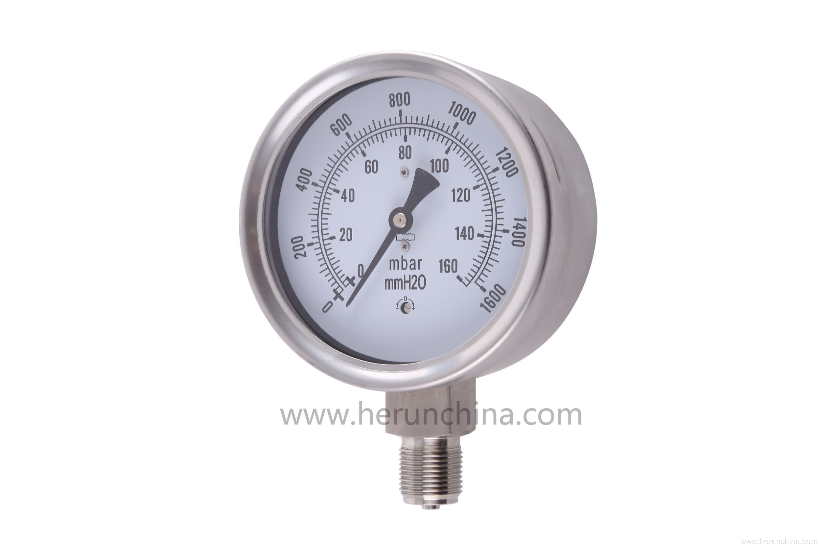 Fully stainless steel Capsule Gauge