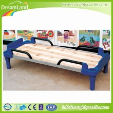 Colorful Preschool furniture kids wooden beds,Single Beds